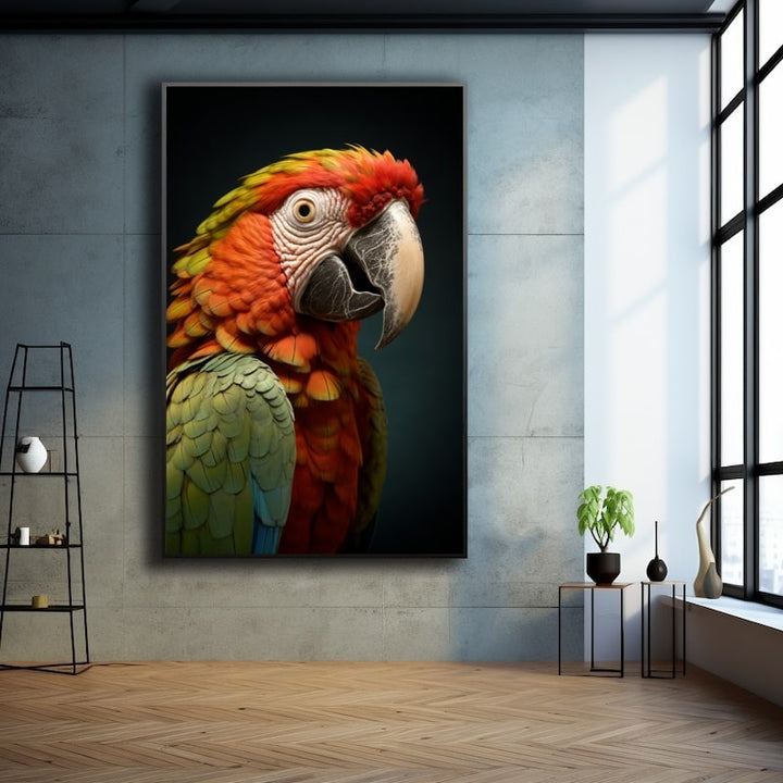 Tableau Avec Perroquet