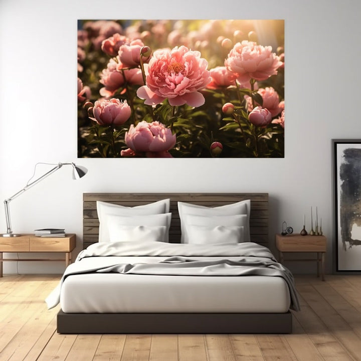 Tableau Avec Pivoines