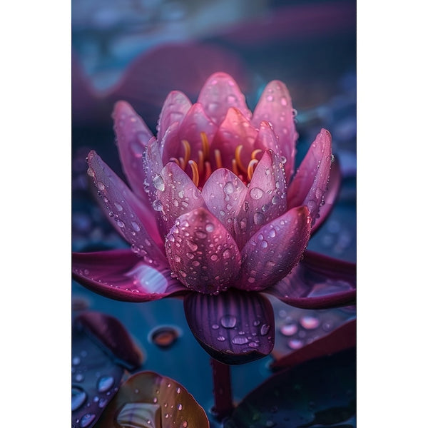 Tableau Avec Une Fleur De Lotus