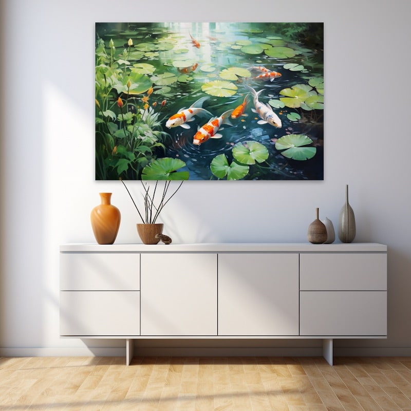 Tableau Bassin A Poisson