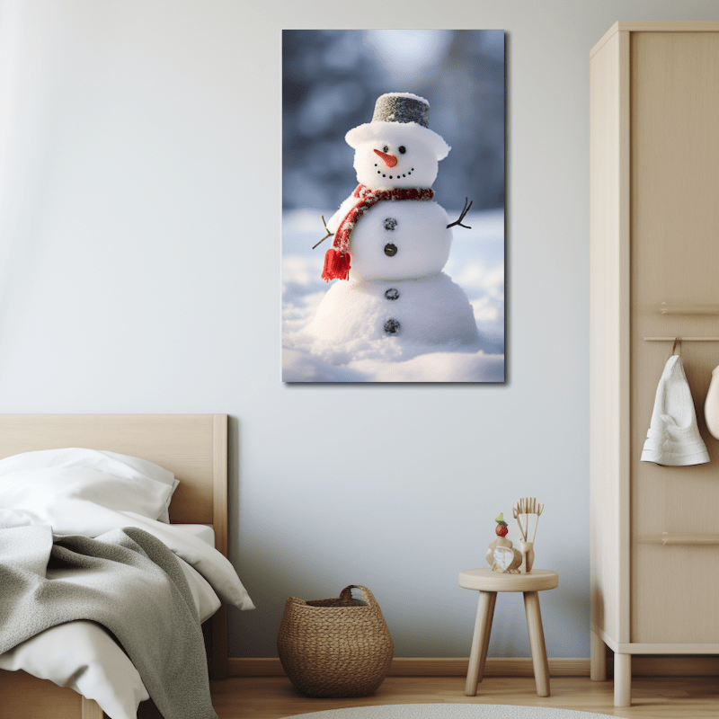 Tableau Bonhomme De Neige