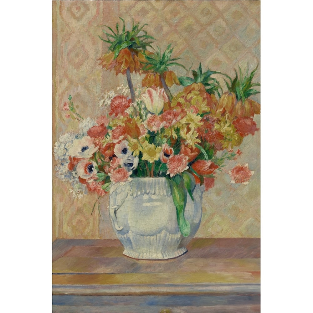 Tableau Bouquet Fleurs Renoir