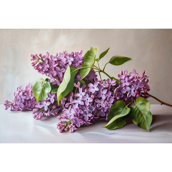 Tableau Bouquet Lilas