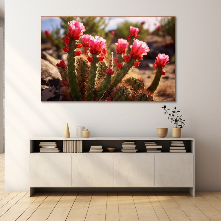 Tableau Cactus Couleur