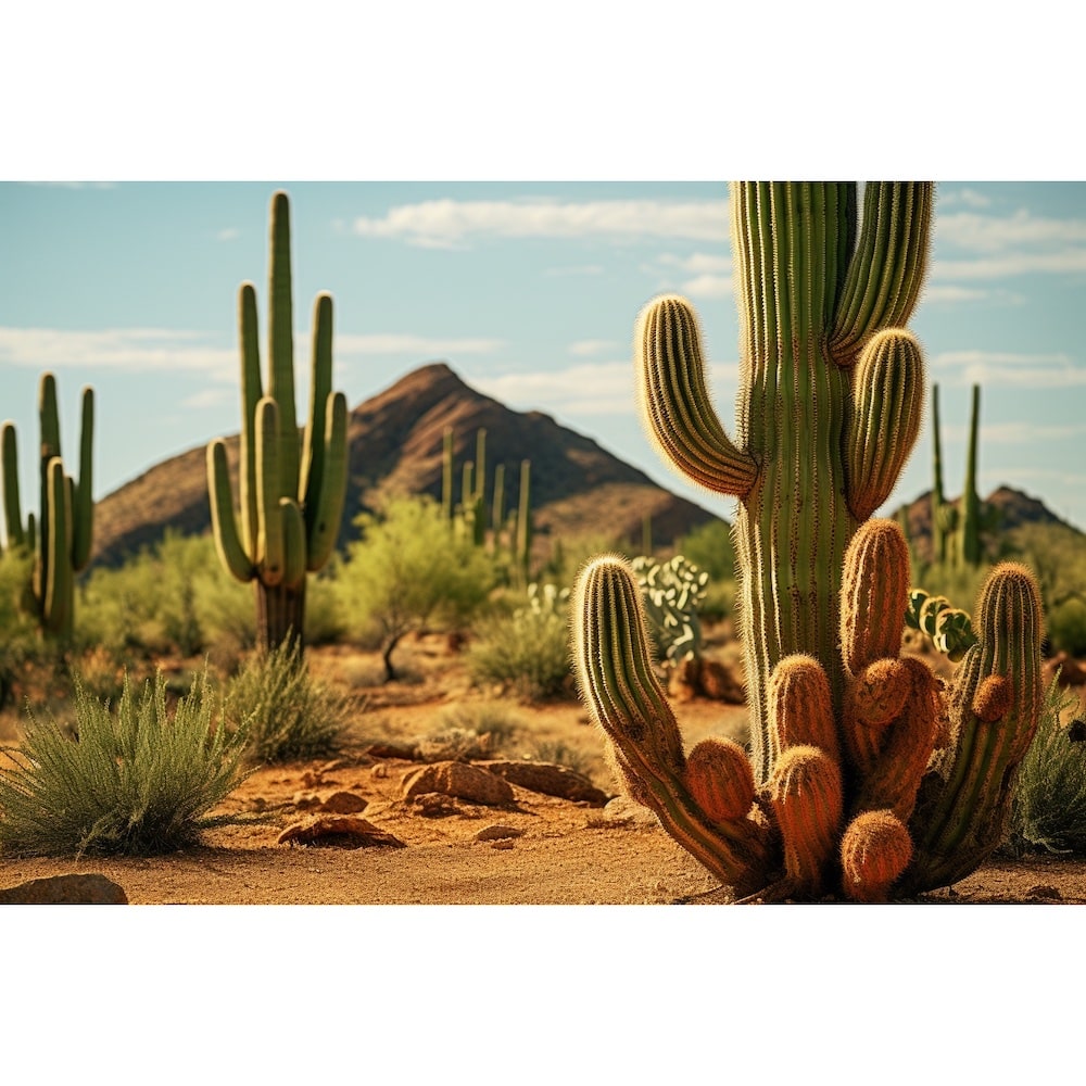Tableau Cactus Désert