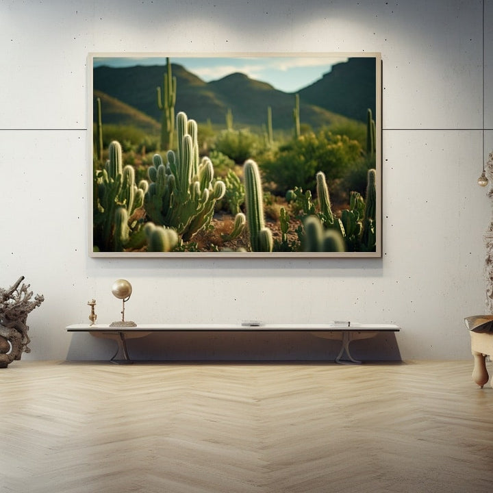 Tableau Cactus Mexique