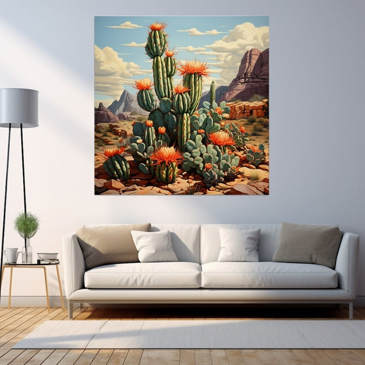 Tableau Cactus Moderne