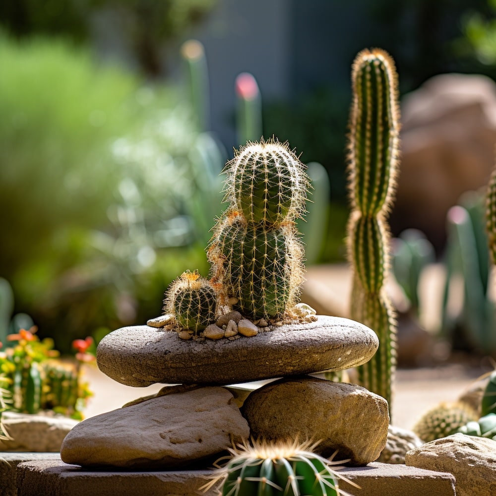 Tableau Cactus Zen