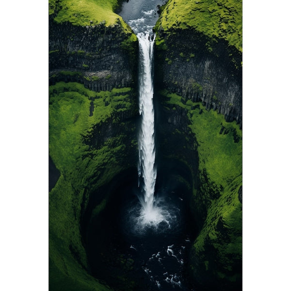 Tableau Nature Cascade, art mural décoration nature