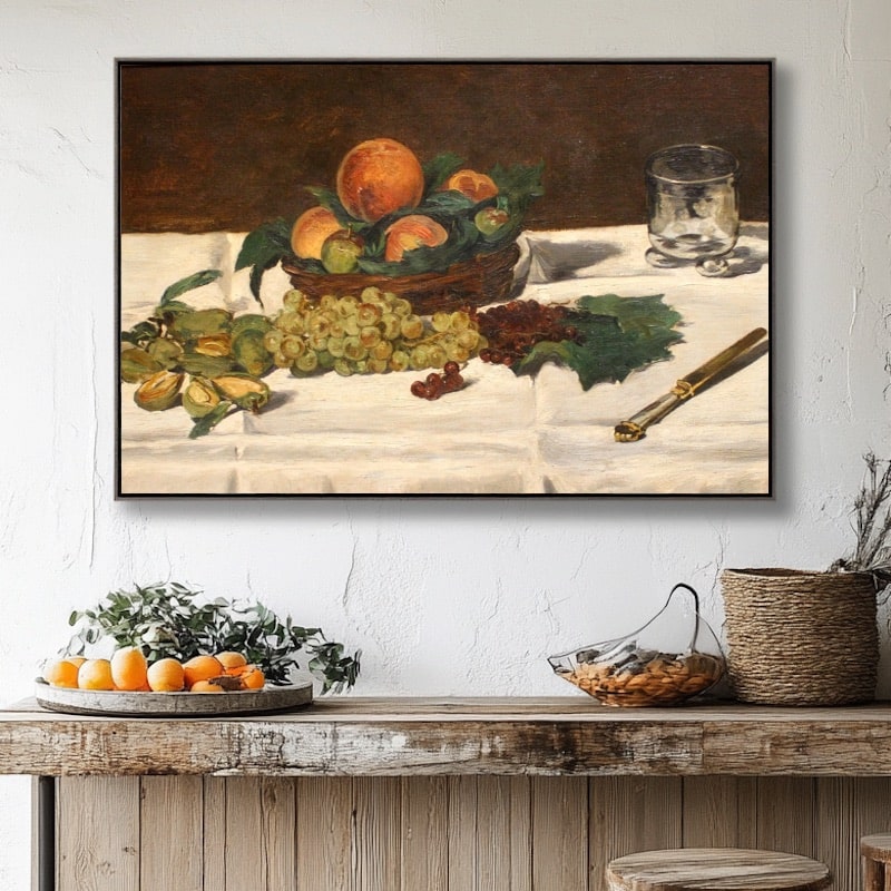 Tableau Célèbre avec des Fruits