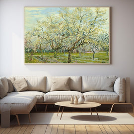 Tableau Cerisier Van Gogh, art mural décoration nature
