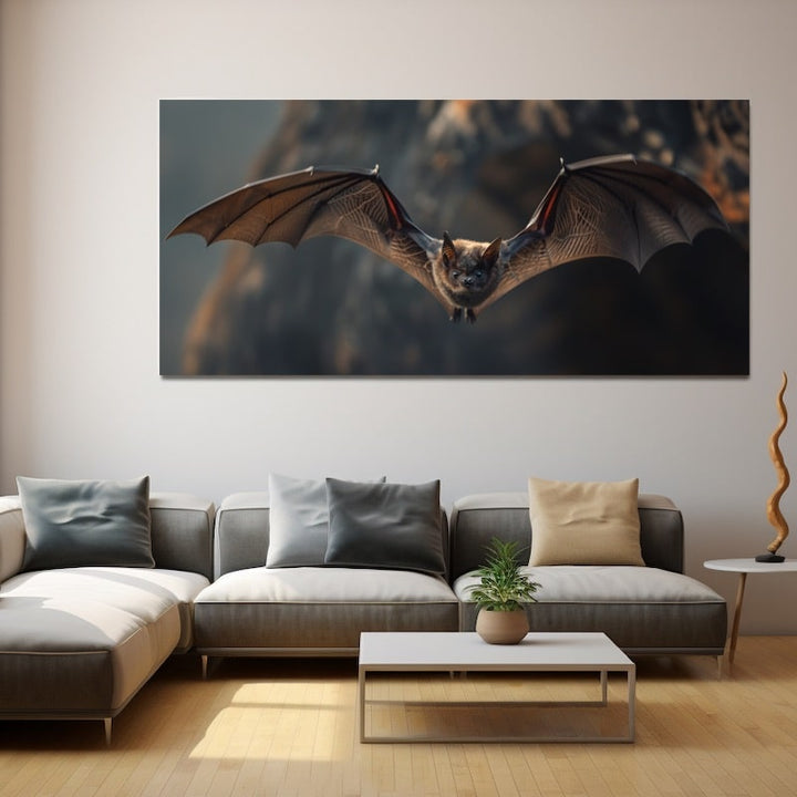 Tableau Chauve-Souris, art mural décoration nature