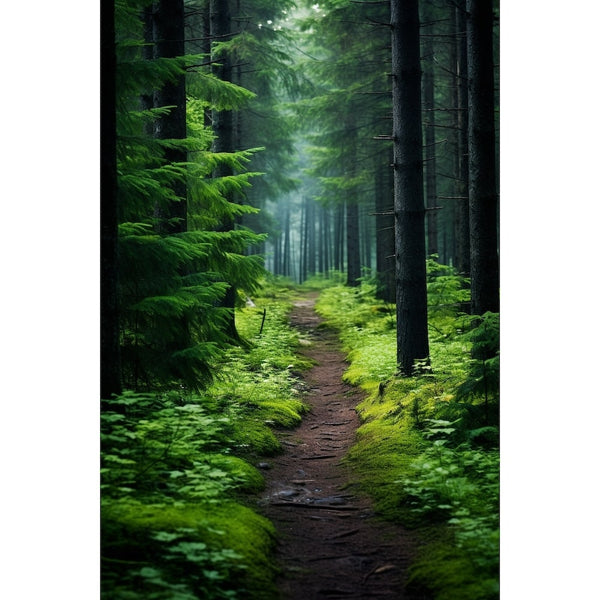 Tableau Chemin dans la Forêt, art mural décoration nature