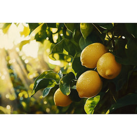 Tableau Citron, art mural décoration nature