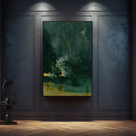Tableau Connu Nuit, art mural décoration nature