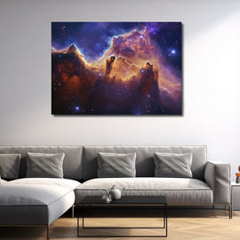 Tableau Constellation, art mural décoration nature