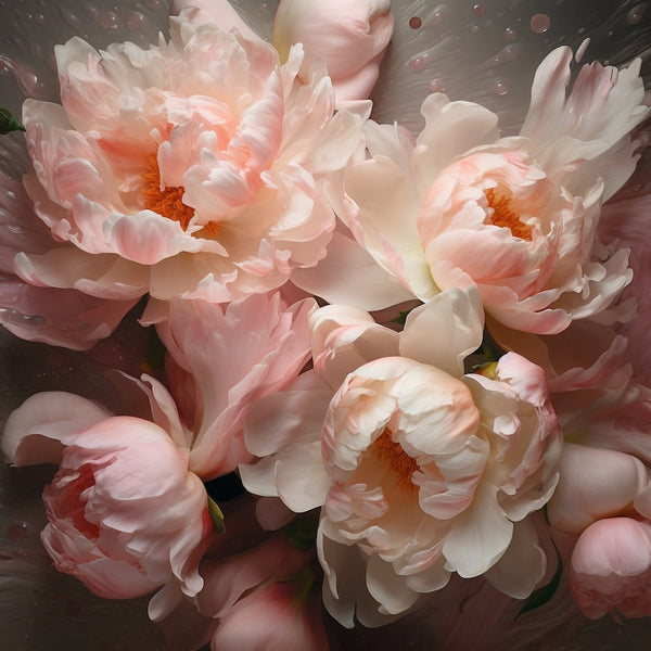 Tableau Contemporain Pivoine
