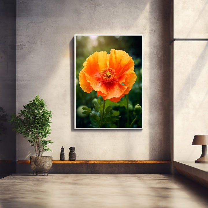 Tableau Coquelicot Orange
