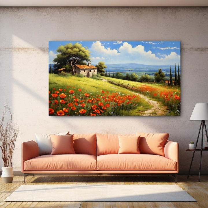 Tableau Coquelicot Peintre