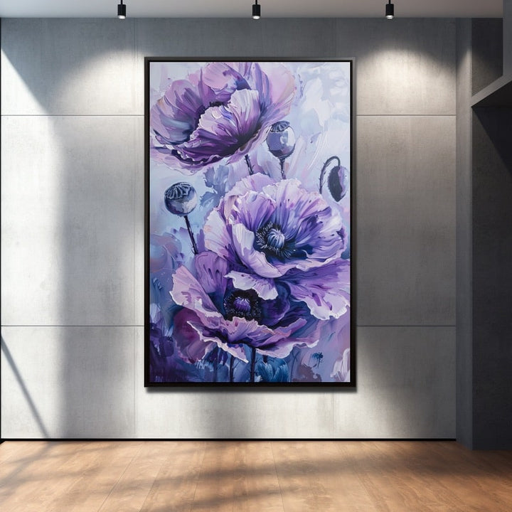 Tableau Coquelicot Violet