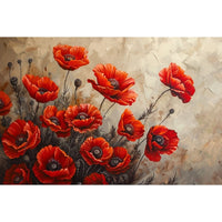 Thumbnail for Tableau Coquelicot en Relief