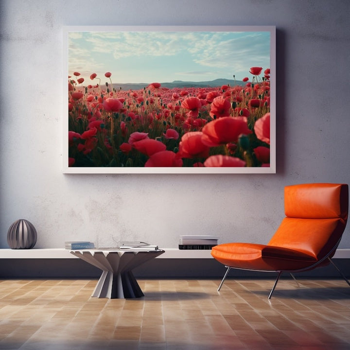 Tableau Coquelicots Contemporains