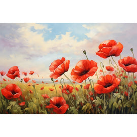 Tableau Coquelicots Toile