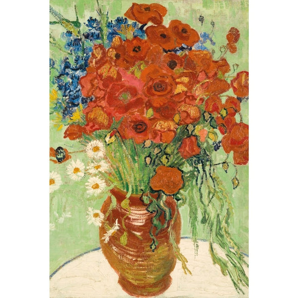 Tableau Coquelicot Van Gogh, art mural décoration nature