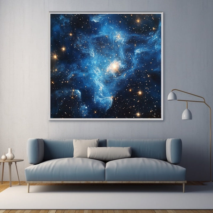 Tableau Cosmos, art mural décoration nature