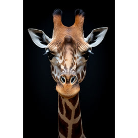 Tableau Cou de Girafe, art mural décoration nature