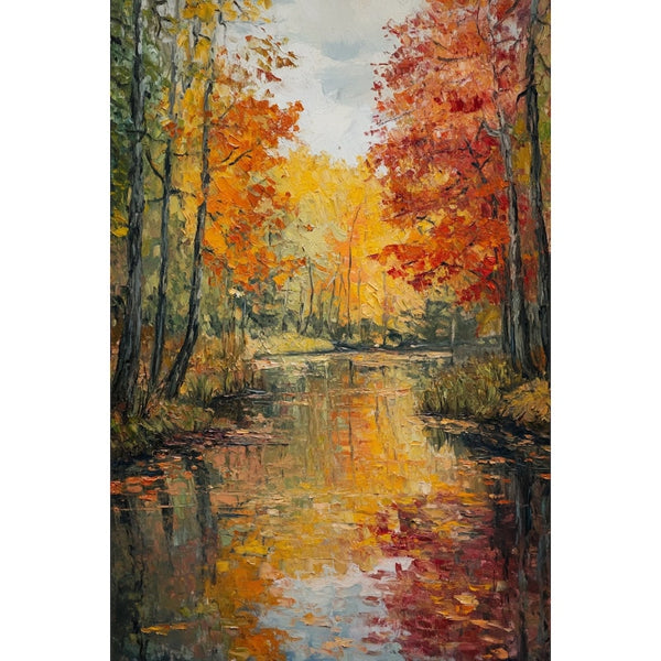 Tableau Couleur Automne, art mural décoration nature