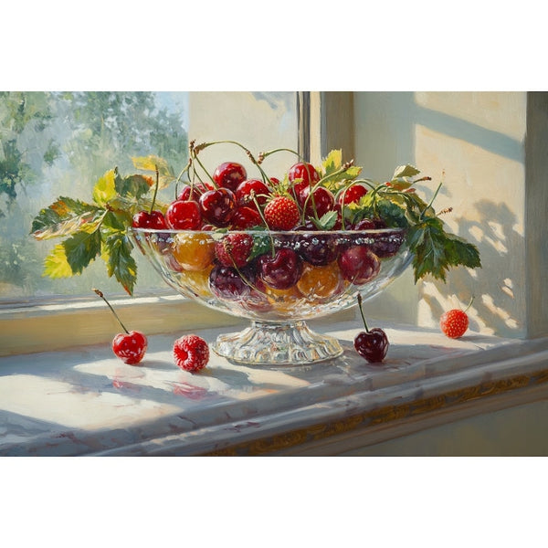 Tableau Coupe de Fruits, art mural décoration nature