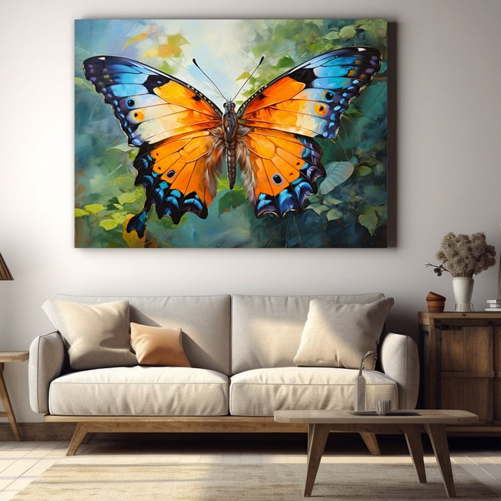 Tableau Créatif Papillon, art mural décoration nature