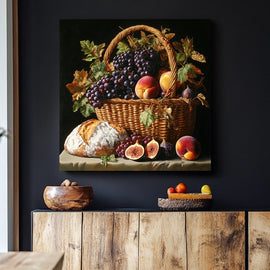 Tableau Cuisine Fruit, art mural décoration nature