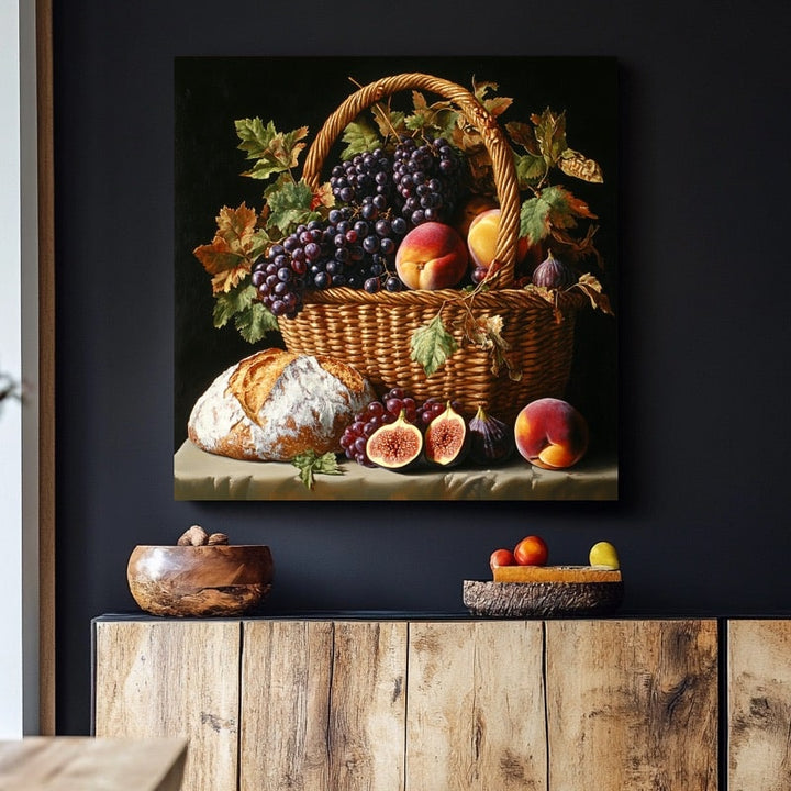 Tableau Cuisine Fruit, art mural décoration nature