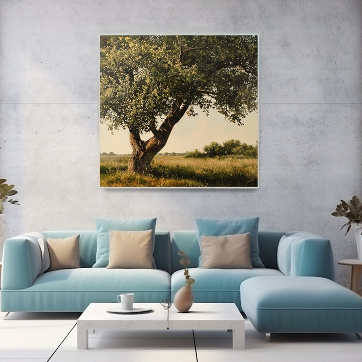 Tableau D'Arbre de Peintre, art mural décoration nature