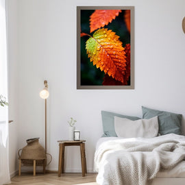 Tableau D'Automne Feuille