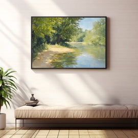 Tableau d'Été, art mural décoration nature
