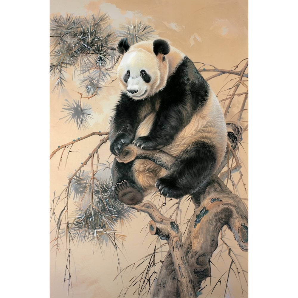 Tableau D'un Panda