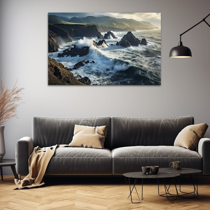 Tableau de Bord de Mer, art mural décoration nature
