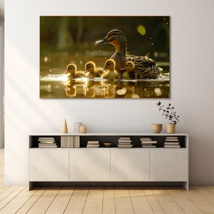 Tableau de Canard, art mural décoration nature
