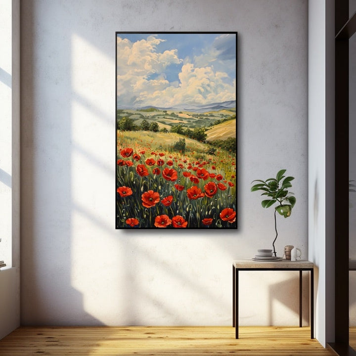 Tableau De Coquelicot