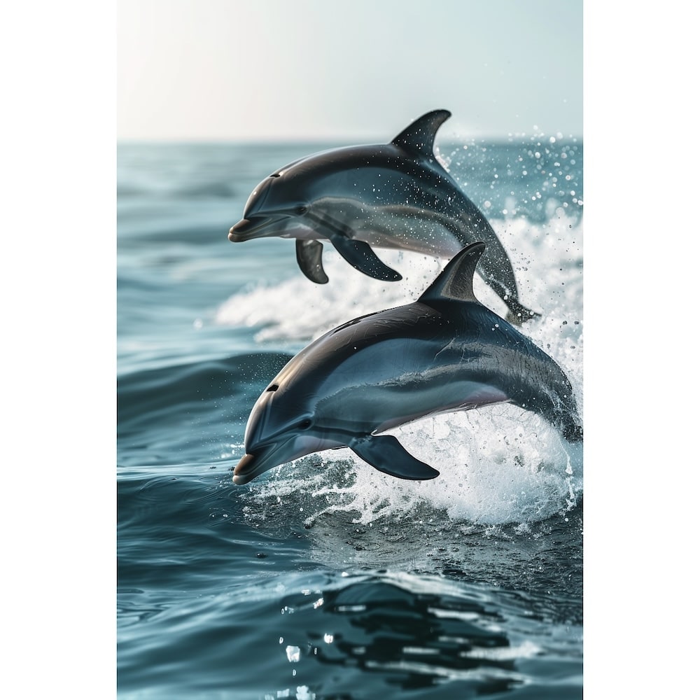 Tableau De Dauphins