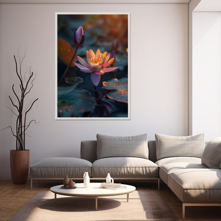 Tableau De Fleur De Lotus