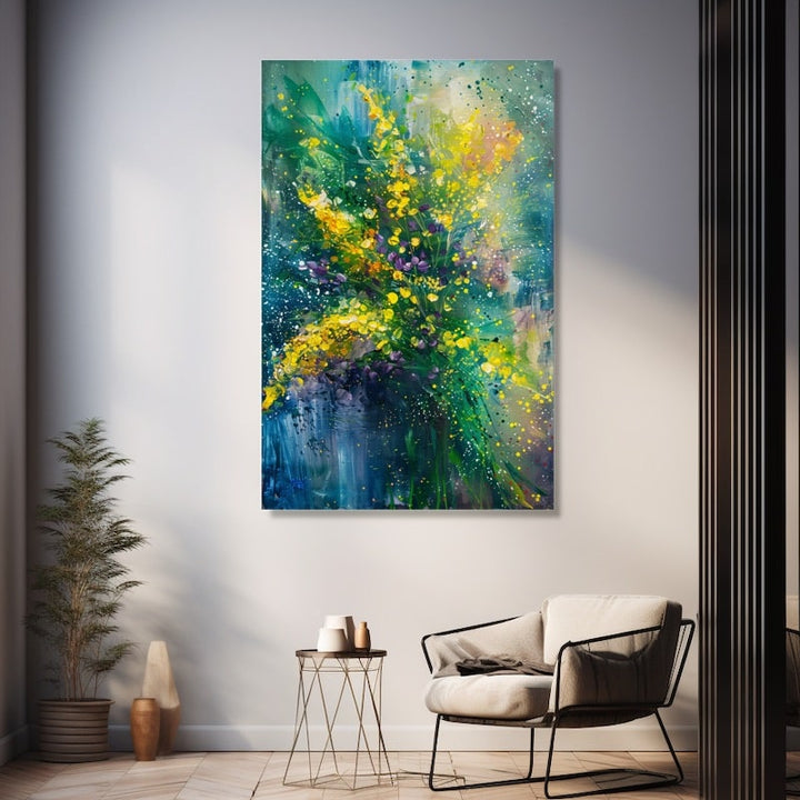 Tableau De Fleur Moderne