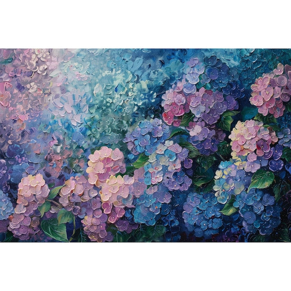 Tableau De Fleurs à l'Acrylique