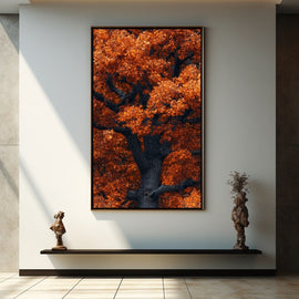 Tableau de l'Automne, art mural décoration nature