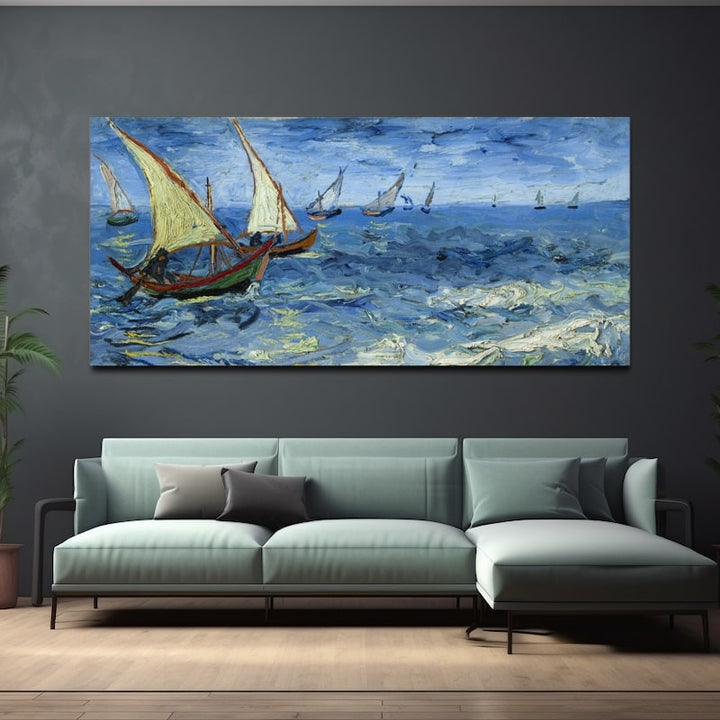 Tableau de la Mer Connu, art mural décoration nature