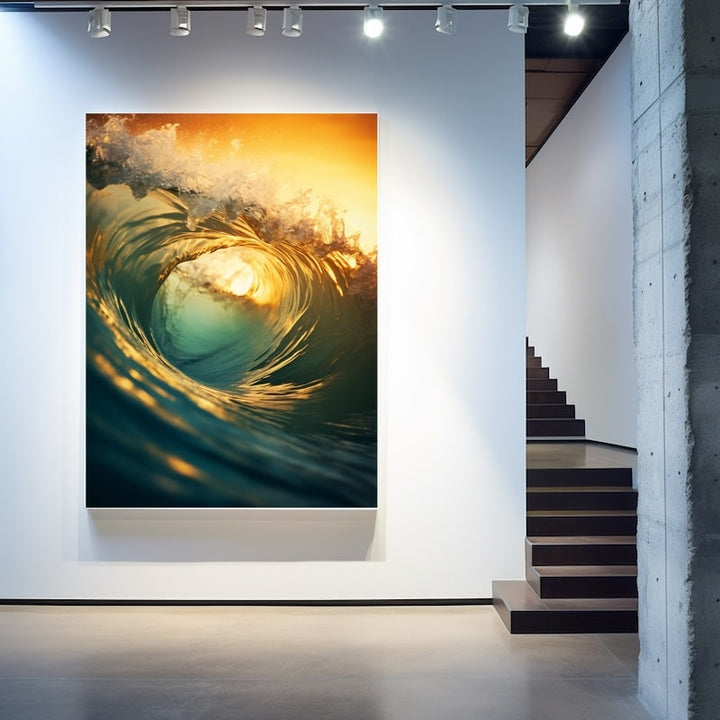 Tableau de la Mer sur Toile, art mural décoration nature