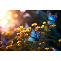 Thumbnail for Toile De Papillons Bleus